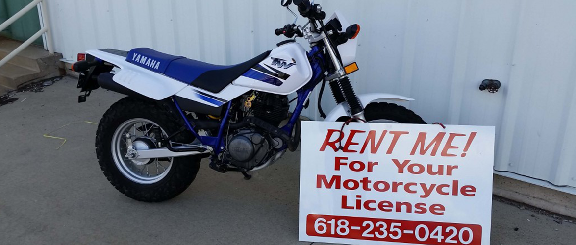Got A Motorcycle Test Coming Up? 
Rent Your Motorcycle Today!